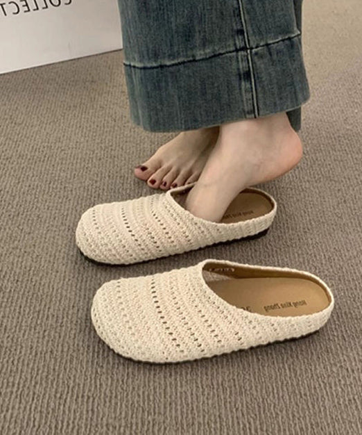 Dame Skyvesandaler Håndvevd Design 4
