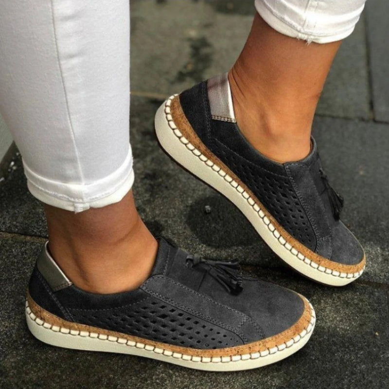 Dame Slip-Ons Komfortable og Pustende 4