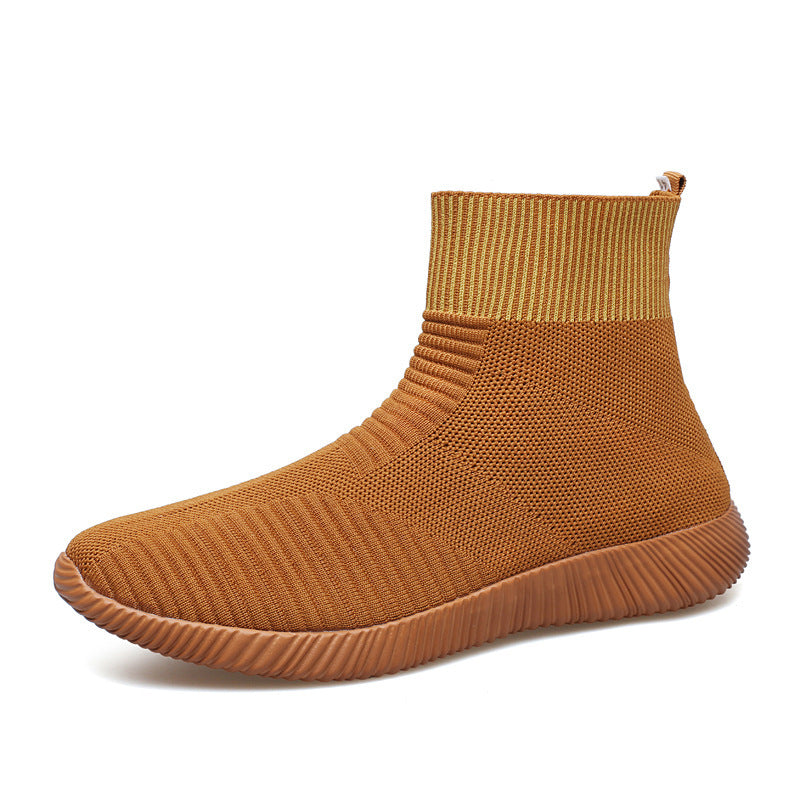 Dame Sneakers Strikkede Sokkestil 6