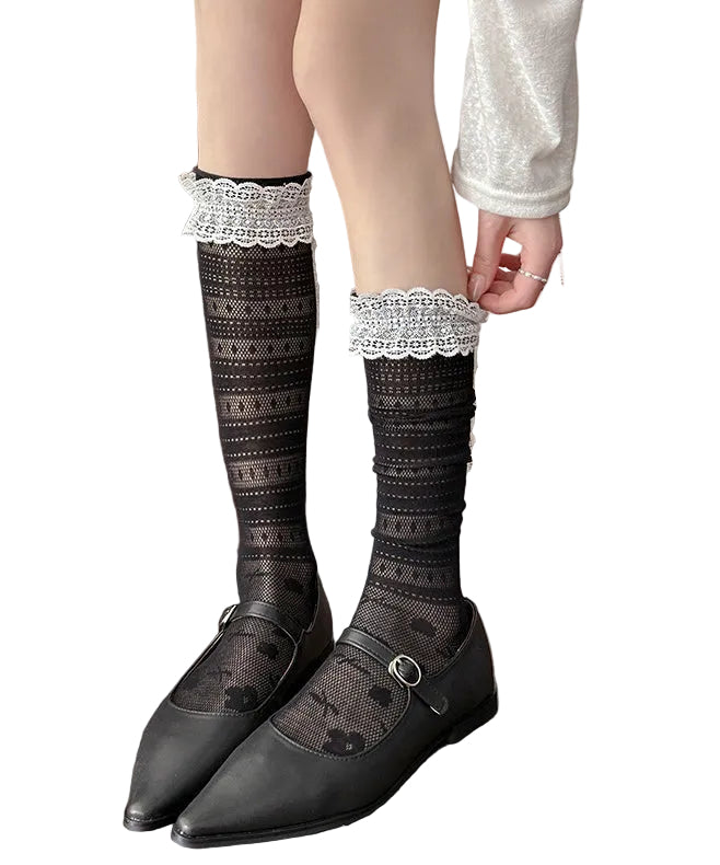 Dame Sokker med Hule Blonder Casual Stil 1