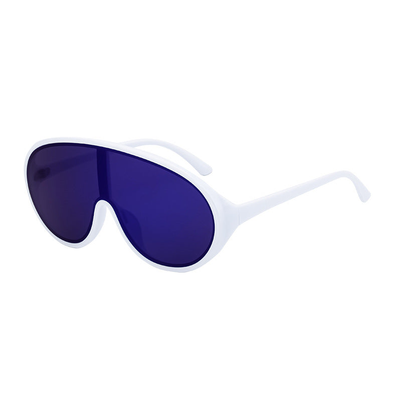 Dame Solbriller Futuristisk Design Minimalistisk Stil 7