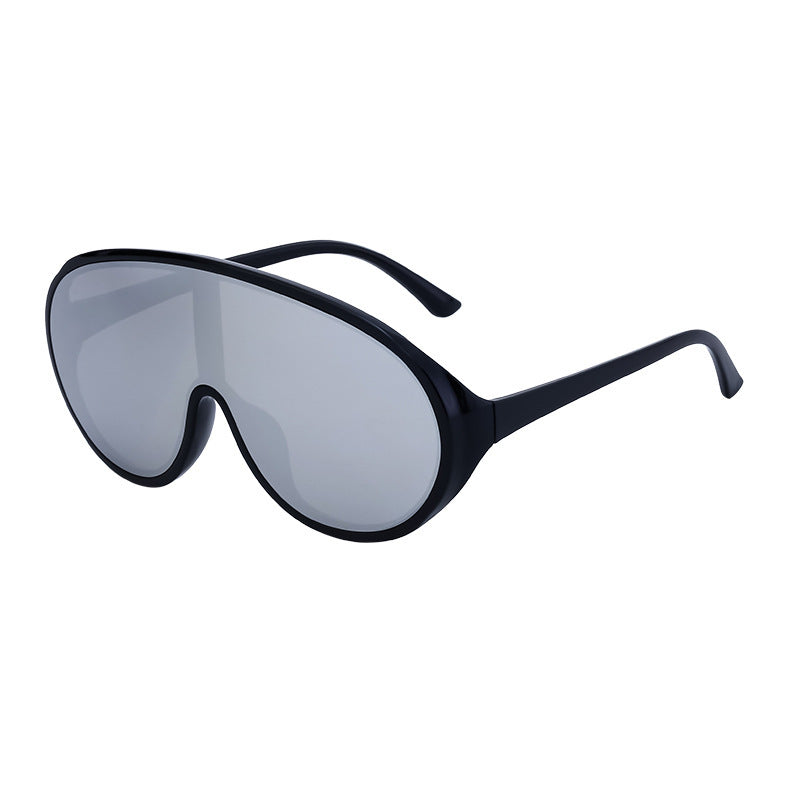 Dame Solbriller Futuristisk Design Minimalistisk Stil 8