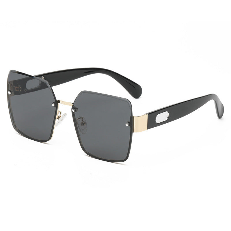 Dame Solbriller Geometrisk Design med UV-Beskyttelse 1