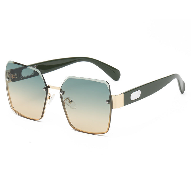 Dame Solbriller Geometrisk Design med UV-Beskyttelse 4