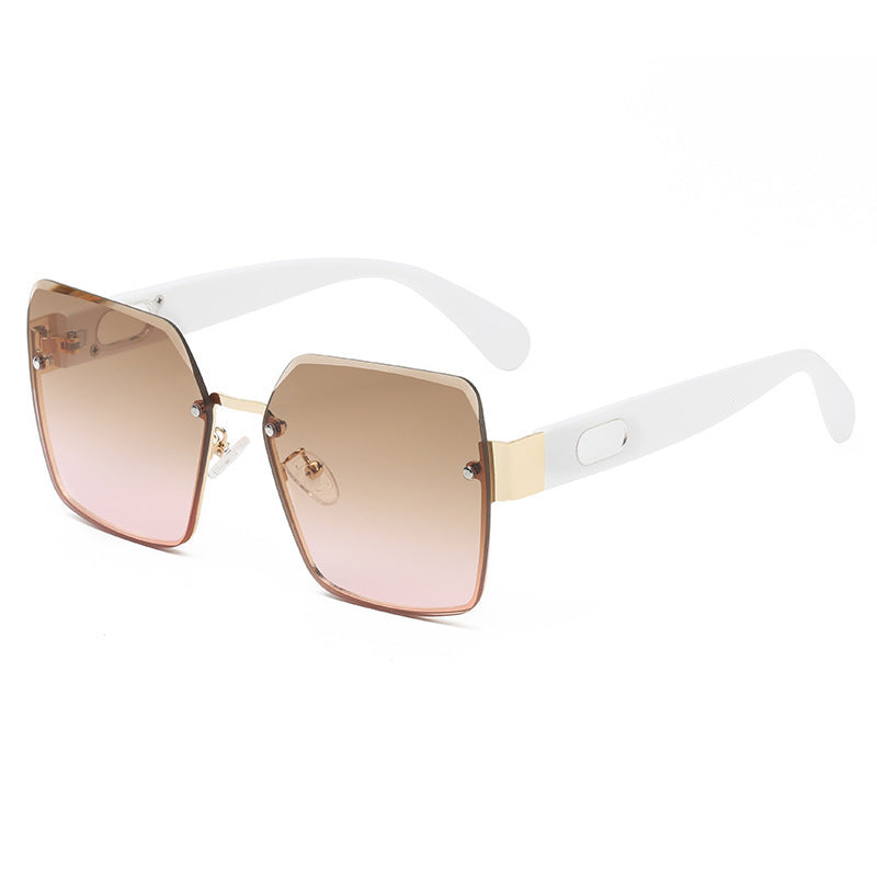Dame Solbriller Geometrisk Design med UV-Beskyttelse 5