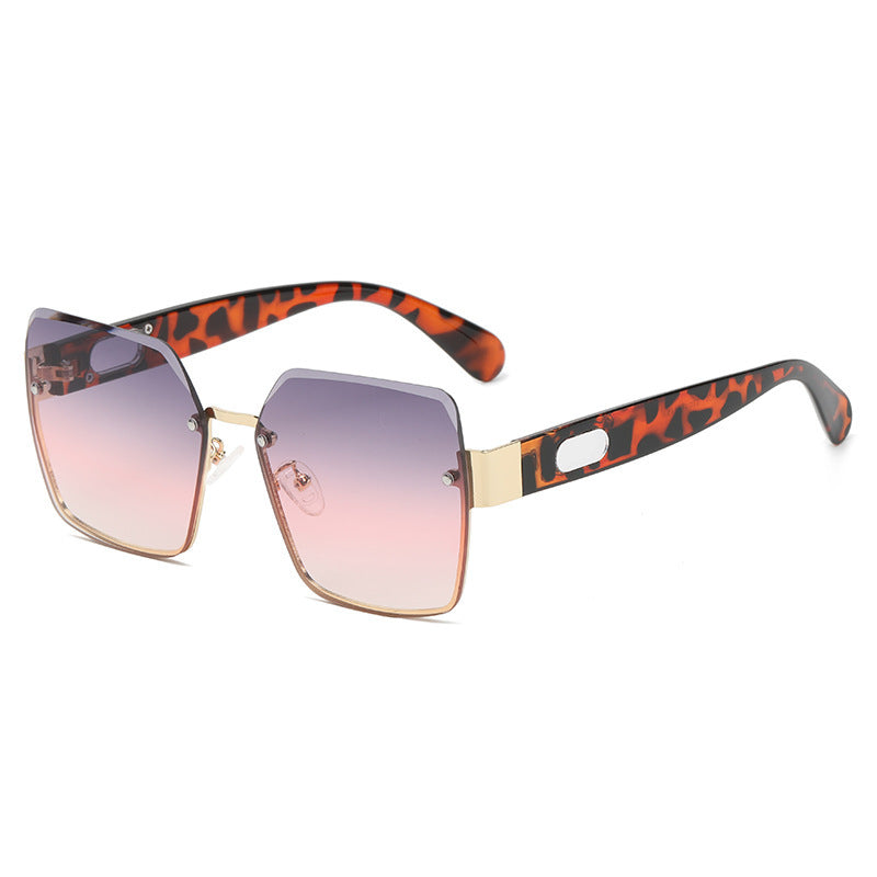 Dame Solbriller Geometrisk Design med UV-Beskyttelse 6