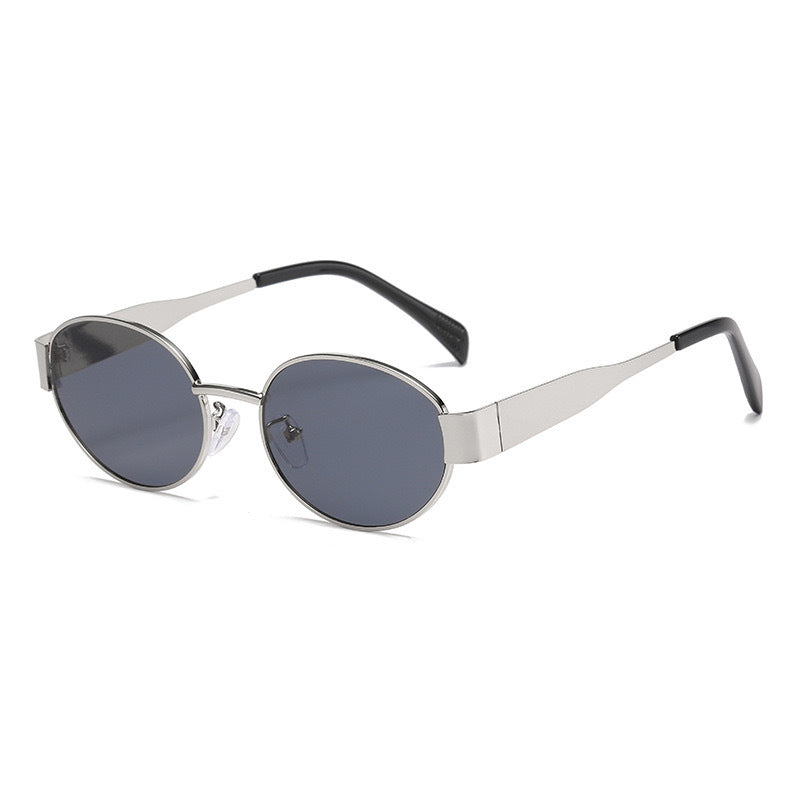 Dame Solbriller Oval Form med 100 % UV-Beskyttelse 0