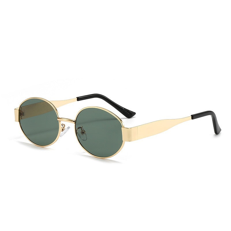 Dame Solbriller Oval Form med 100 % UV-Beskyttelse 10