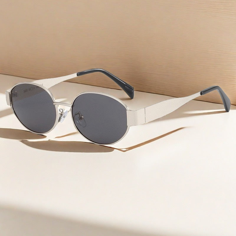 Dame Solbriller Oval Form med 100 % UV-Beskyttelse 4