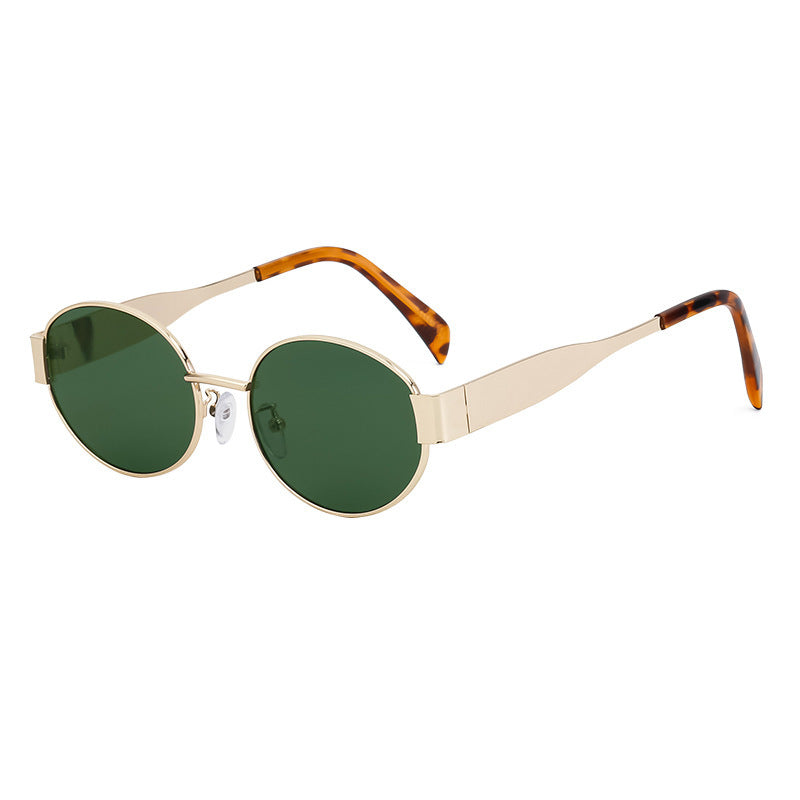 Dame Solbriller Ovalt Design Moderne 11