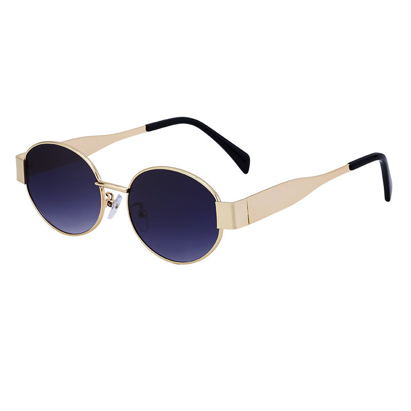 Dame Solbriller Ovalt Design Moderne 5