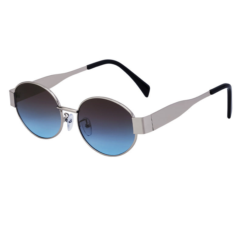 Dame Solbriller Ovalt Design Moderne 6