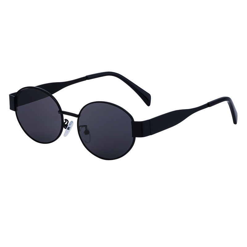 Dame Solbriller Ovalt Design Moderne 8