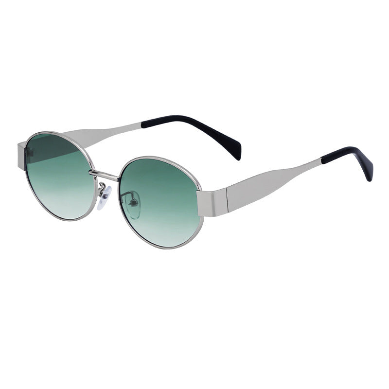 Dame Solbriller Ovalt Design Moderne 9