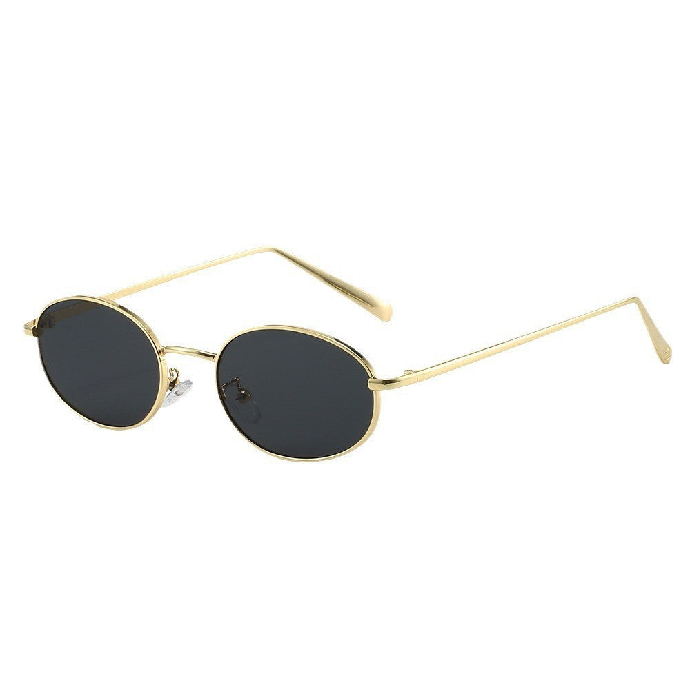 Dame Solbriller Ovalt Design med UV-Beskyttelse 6