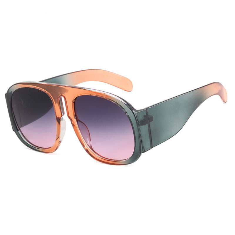 Dame Solbriller Overdimensjonert Gradient Design 9