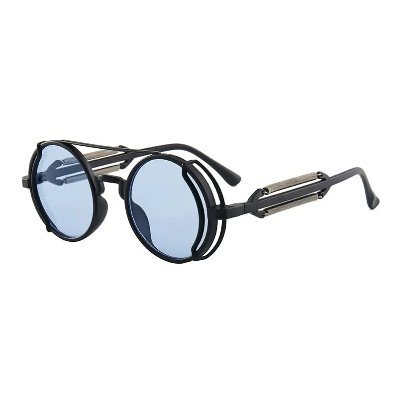 Dame Solbriller Rundede Linser Moderne Design 6