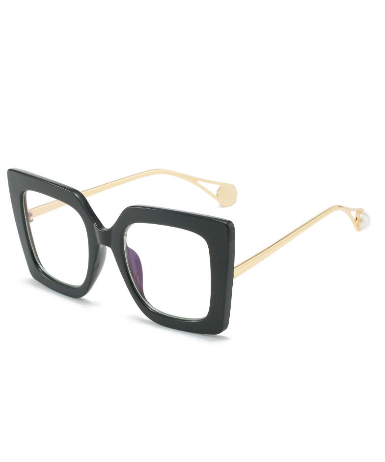 Dame Solbriller i Leopard Design 1