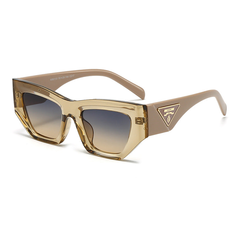 Dame Solbriller med Geometrisk Design 7