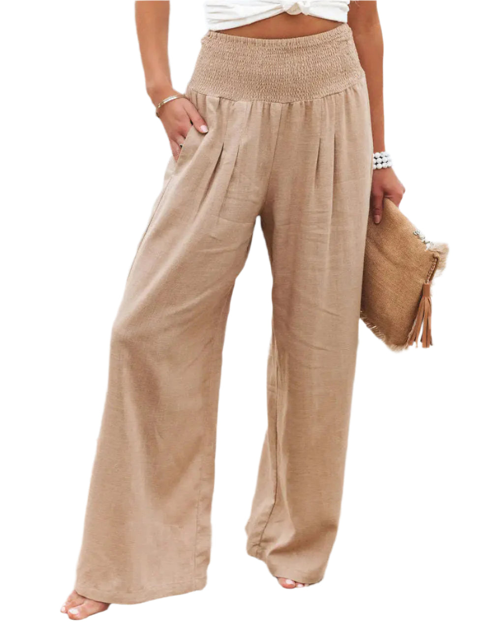 Dame Sommerbukser Bred Ben Lett Nylon-Bomull-Polyester 0