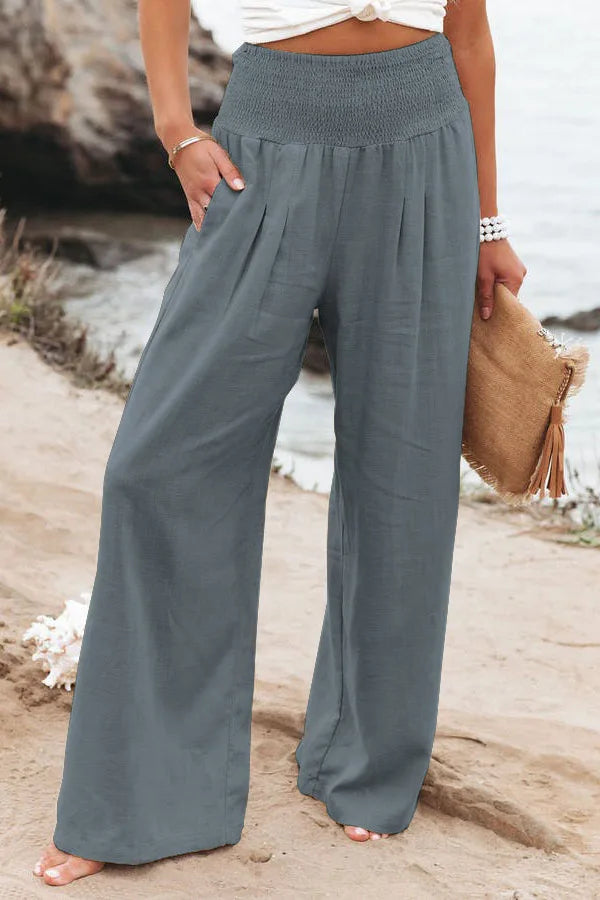 Dame Sommerbukser Bred Ben Lett Nylon-Bomull-Polyester 11