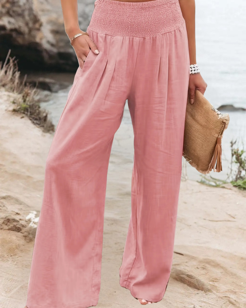 Dame Sommerbukser Bred Ben Lett Nylon-Bomull-Polyester 13