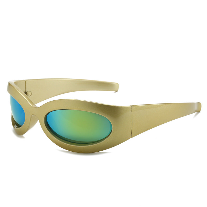 Dame Sportssolbriller med Aerodynamisk Design 4