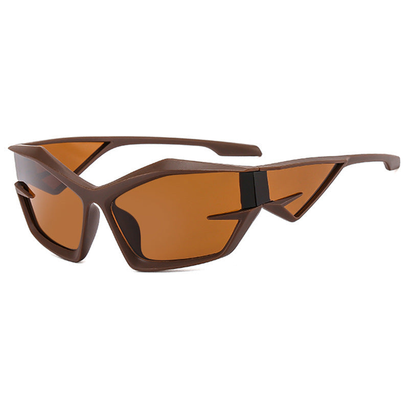 Dame Sporty Solbriller Dynamisk Design 9