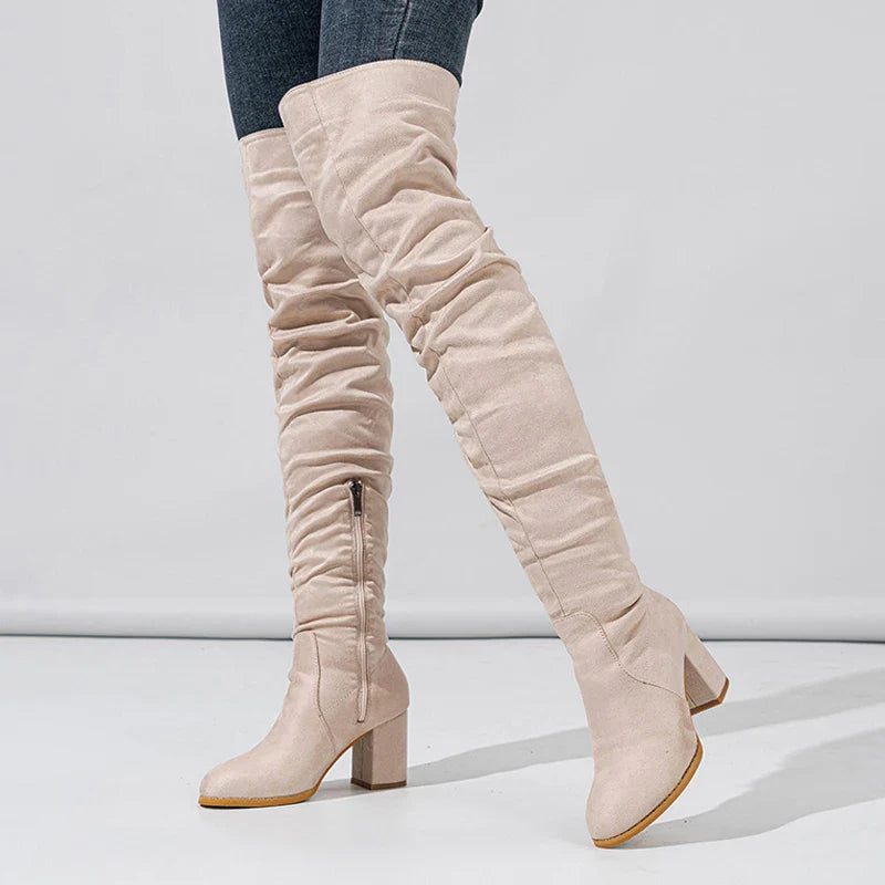 Dame Støvler Over-the-Knee med Hæl 2