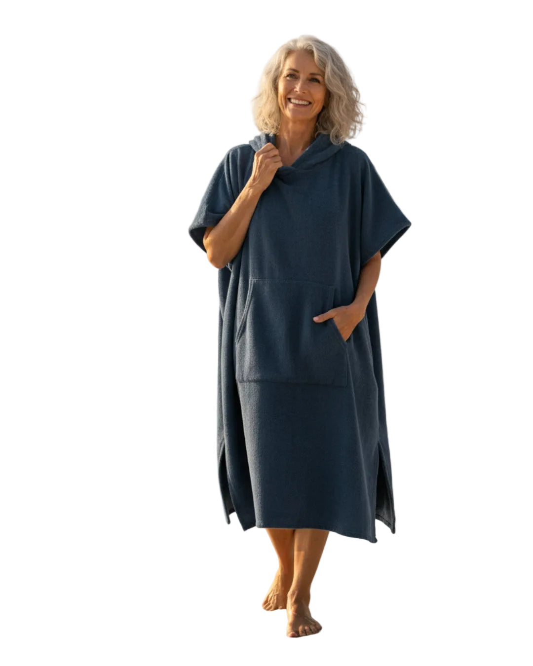 Dame Strand Poncho Kjole 0
