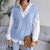 Dame Strikket Uten Ermer Pullover Chic 6