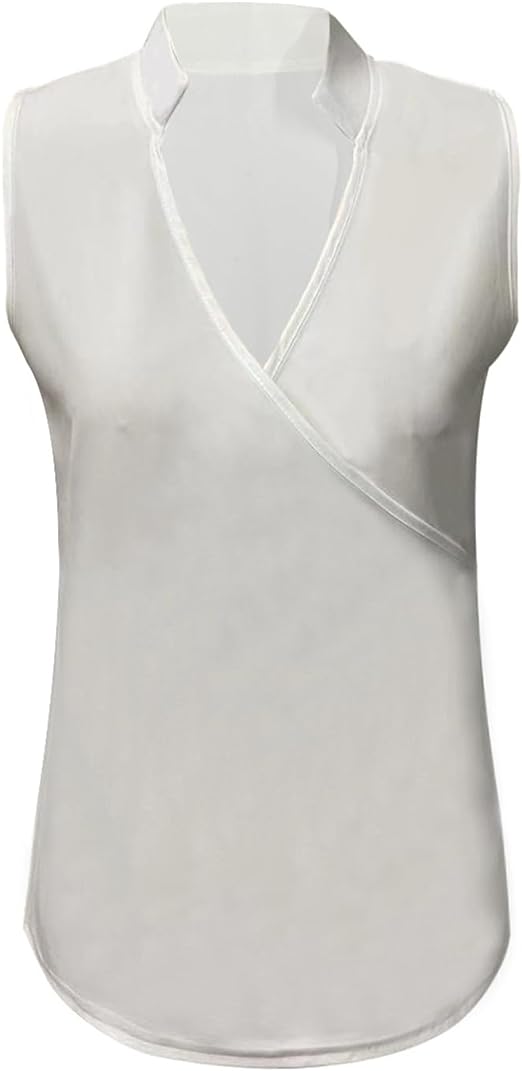 Dame Tank Top Ermeløs Chic 8