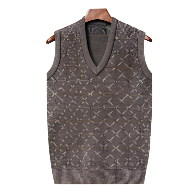 Dame Tank Top Strikket Myk Ull Avslappet Stil 0