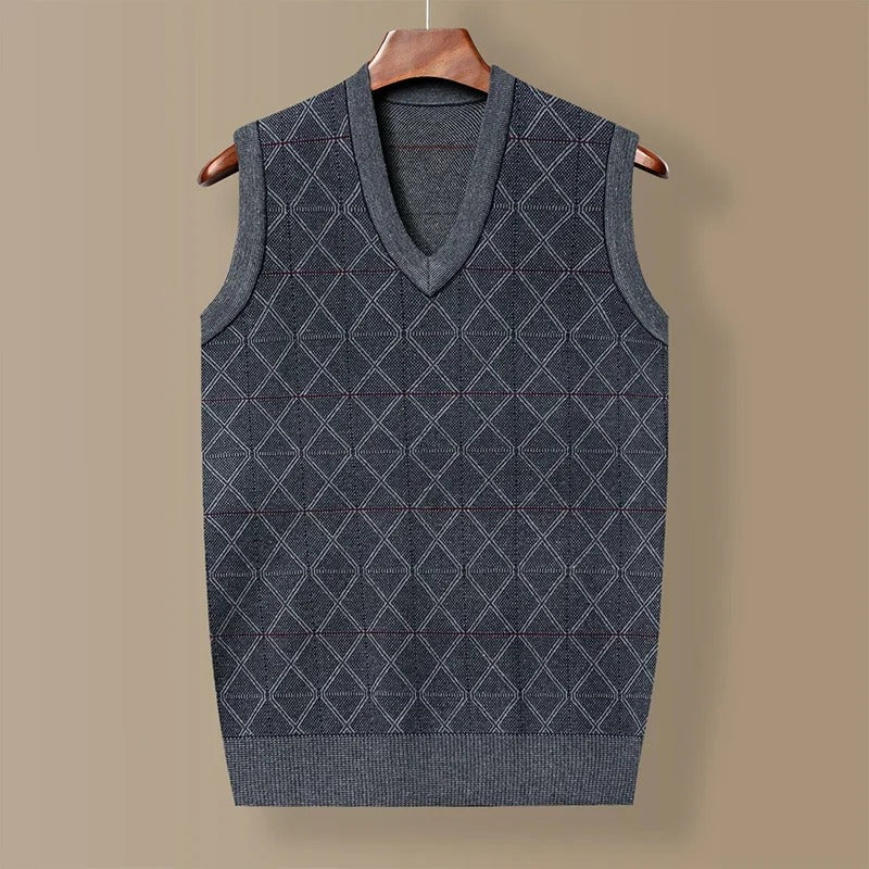 Dame Tank Top Strikket Myk Ull Avslappet Stil 2