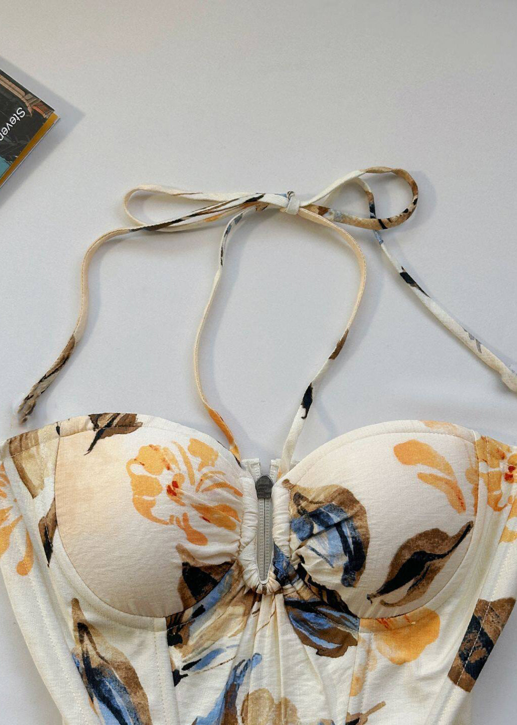 Dame Tanktop med Snøretrykk Moderne Stil 2