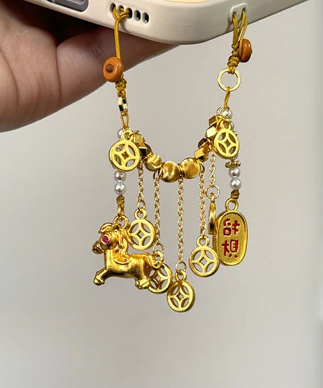 Dame Telefonkjede med Perler og Beading 2