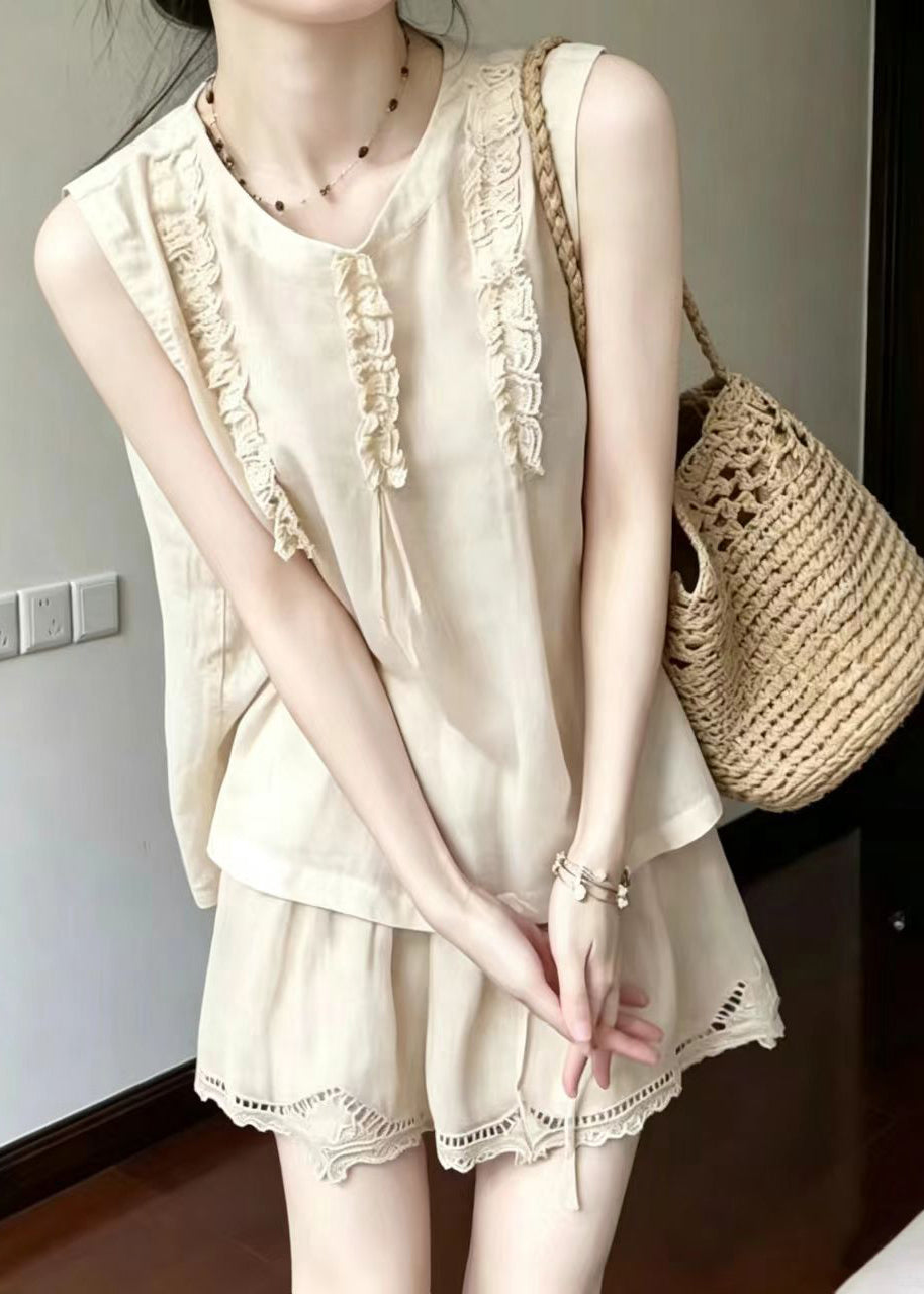 Dame To-delt Sett Vintage Stil Rysjer 3