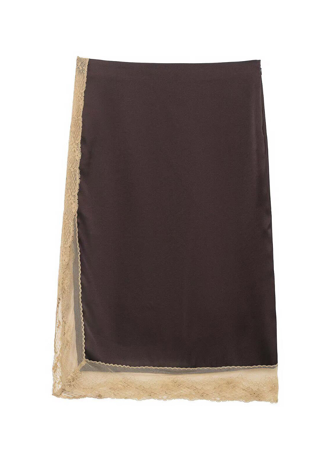 Dame To-delt Sett med Blondepatchwork og Sommerstil 3