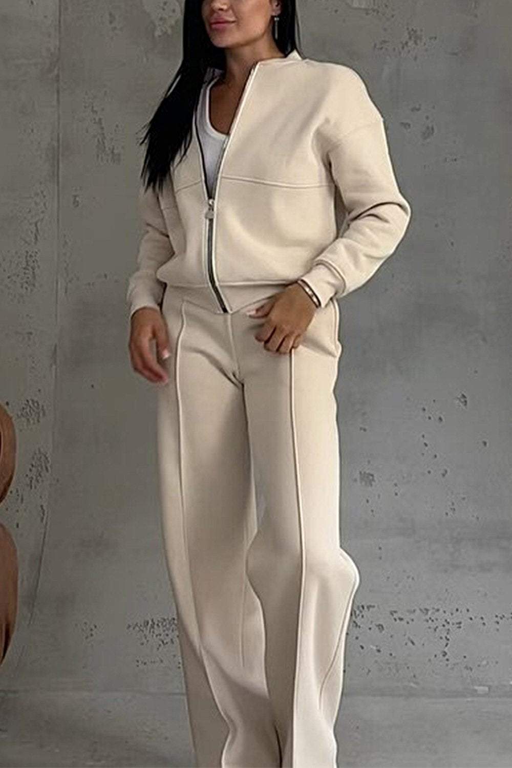 Dame Todelt Dress Sporty Chic 1