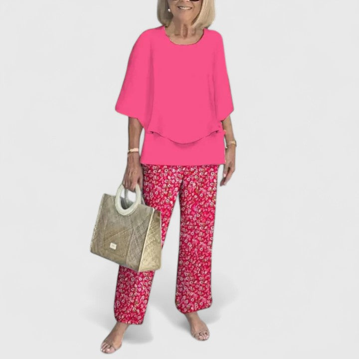 Dame Todelt Sett Sofistikert Stilfull 6