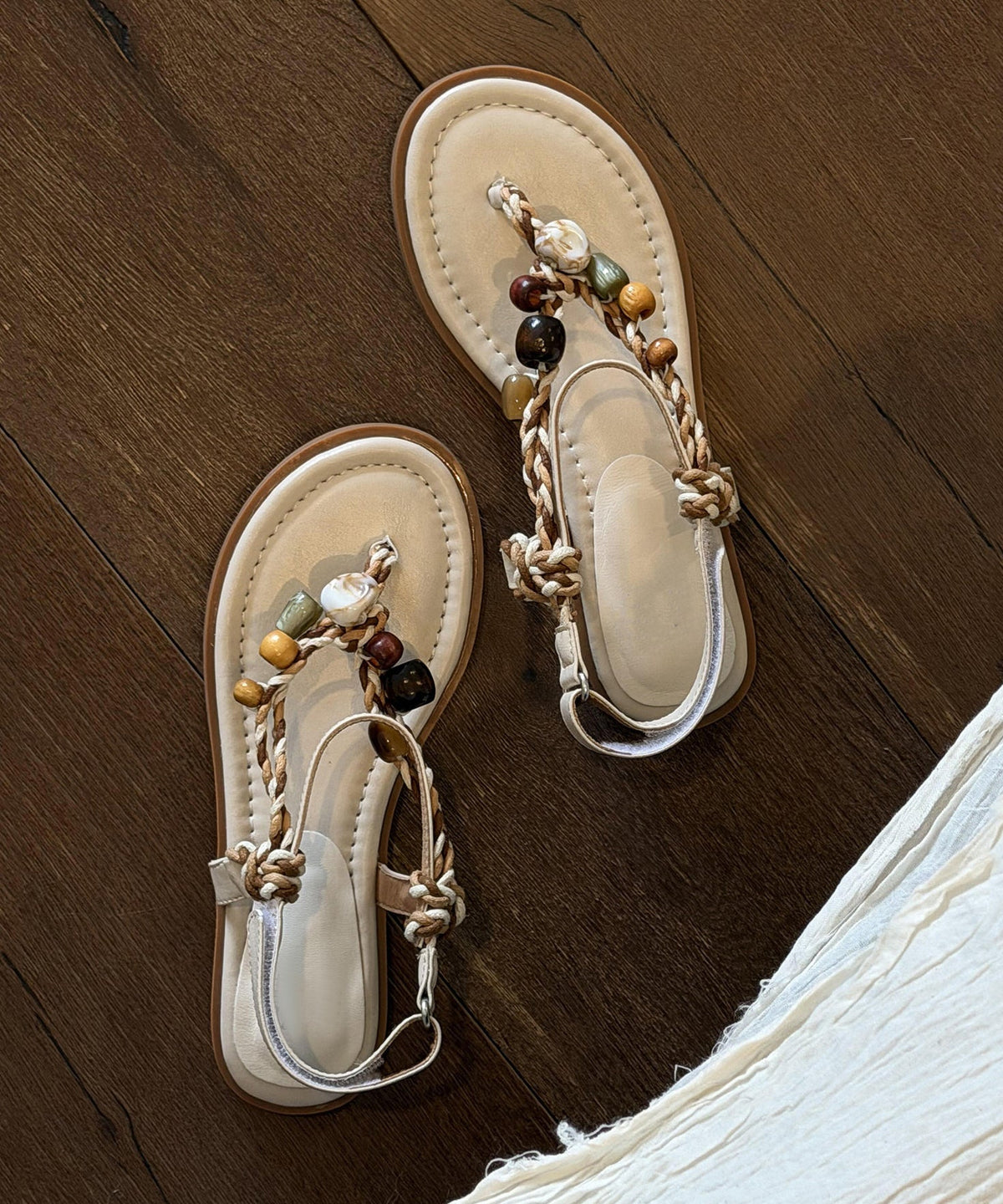 Dame Tøffel Sandaler Boho Stil 0