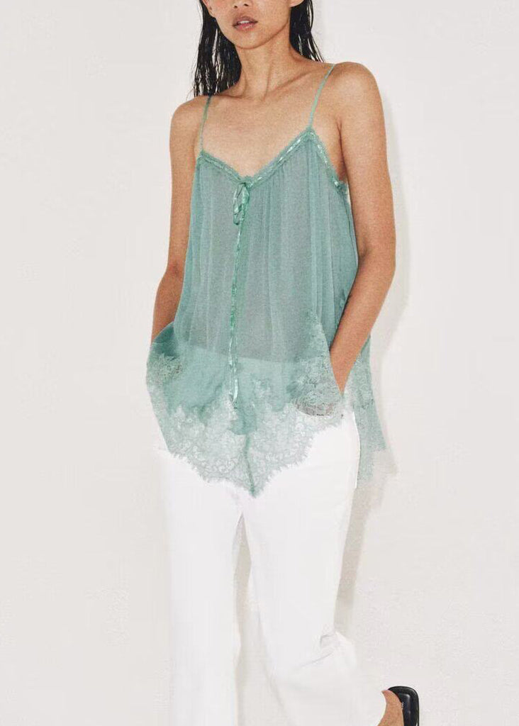 Dame Topp Ermeløs Patchwork Design 2