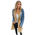 Dame Trench Coat To-farget Denim 0