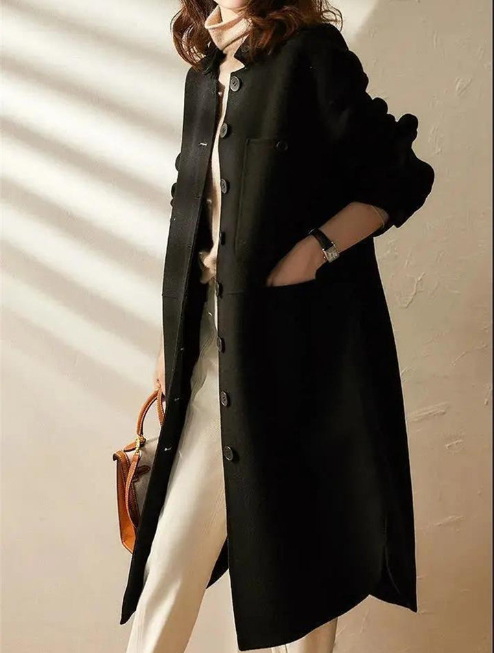 Dame Trenchcoat Lang Stil 1