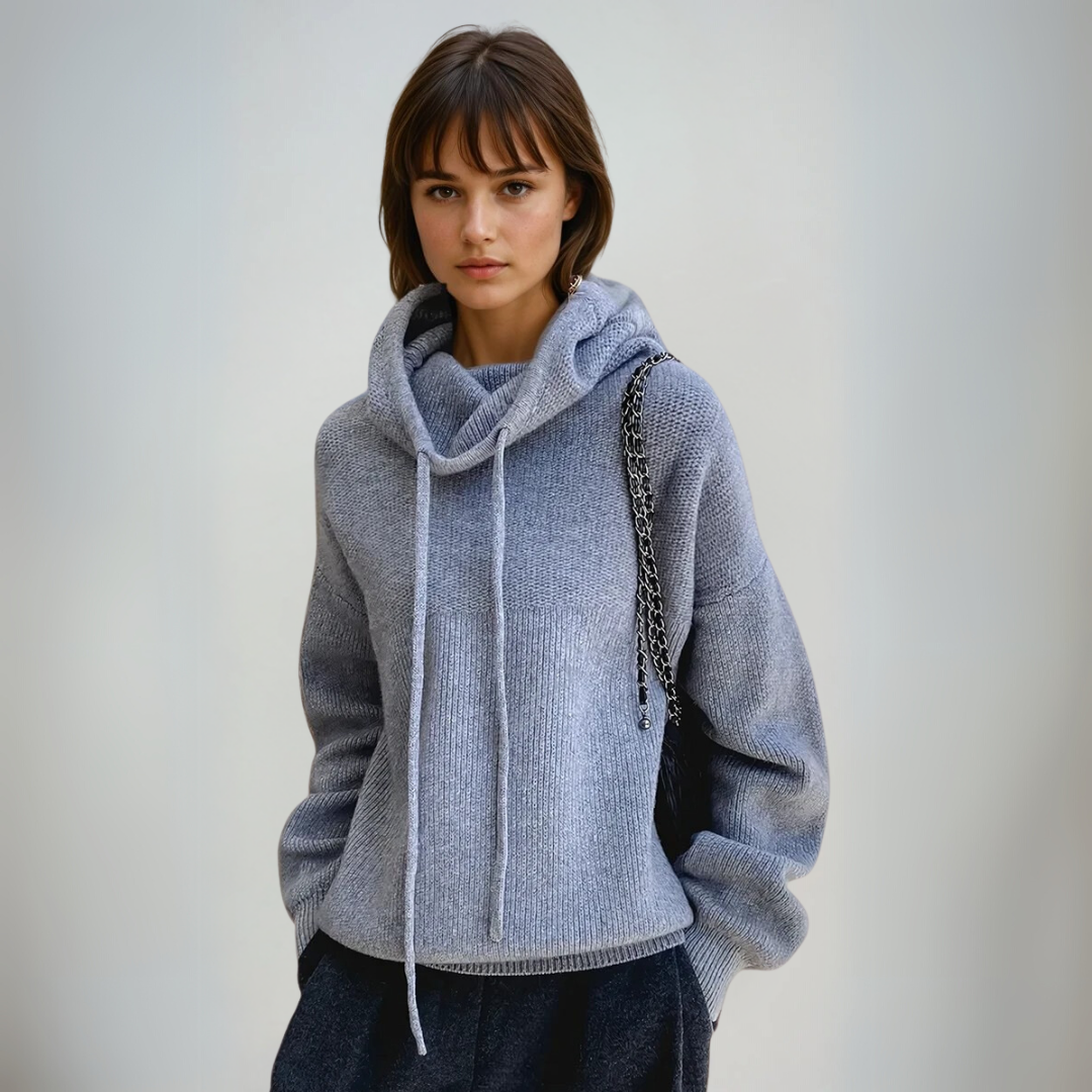 Dame Turtleneck Genser Elegant Ull 1
