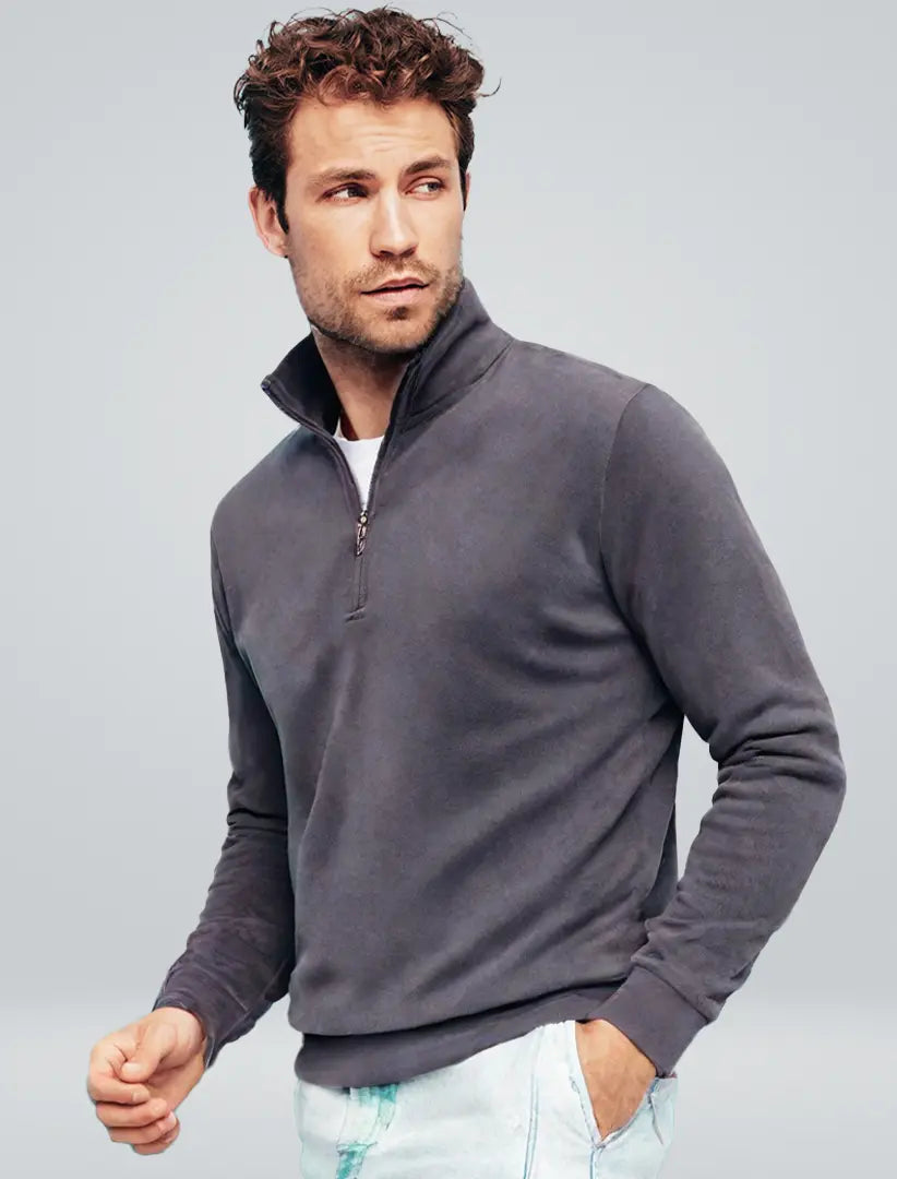 Dame Turtleneck Genser Med Høy Nakke Fleece 1