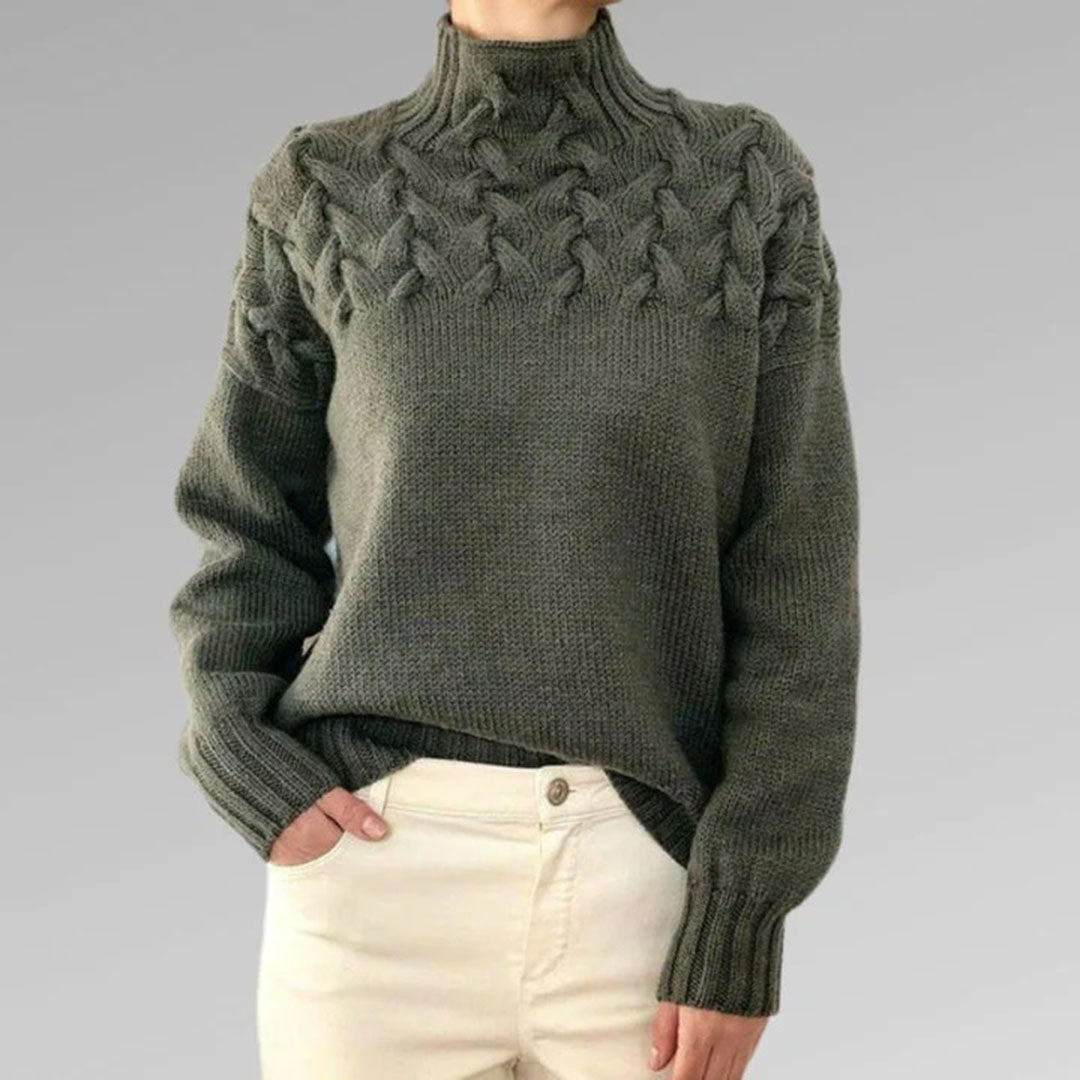 Dame Turtleneck Genser Moderne 7