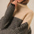 Dame Turtleneck Genser Mønstrete Myk Polyester 3