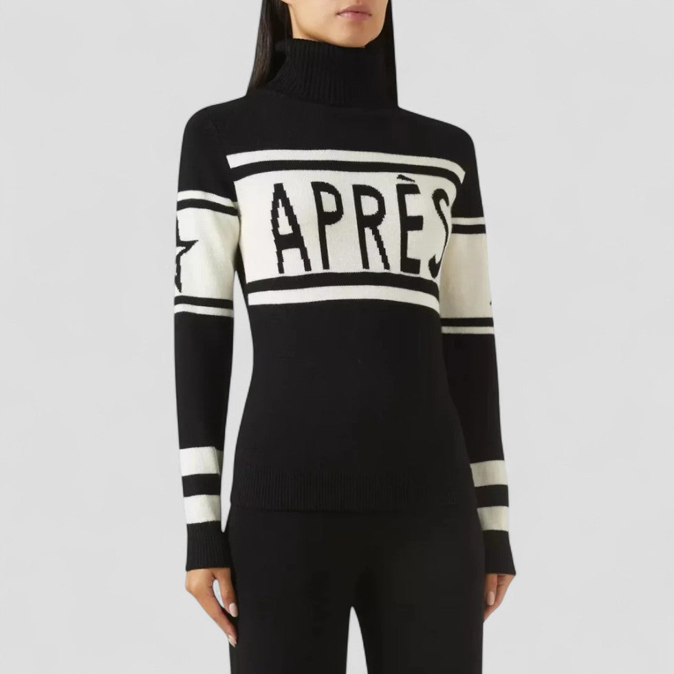 Dame Turtleneck Genser Trendy For Vinteraktiviteter 1