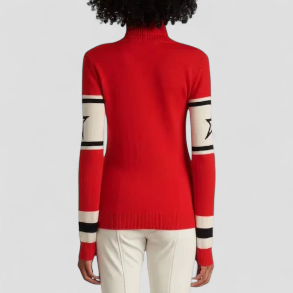 Dame Turtleneck Genser Trendy For Vinteraktiviteter 5